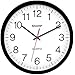Amazon.com: SHARP Wall Clock – Black, Silent Non Ticking 12 Inch ...