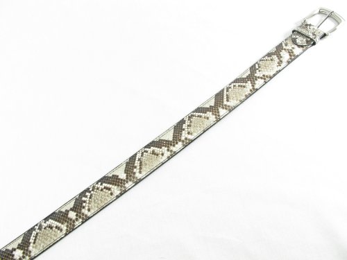 Genuine Python Snake Skin Casual Men's Belt 46" Long2