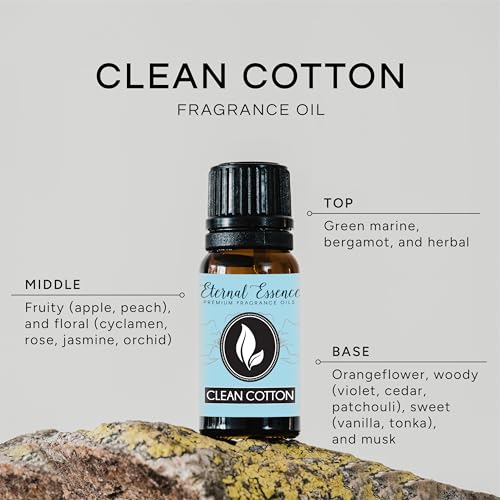 Image of Clean Cotton Premium Grade Fragrance Oil - 10ml - Scented Oil