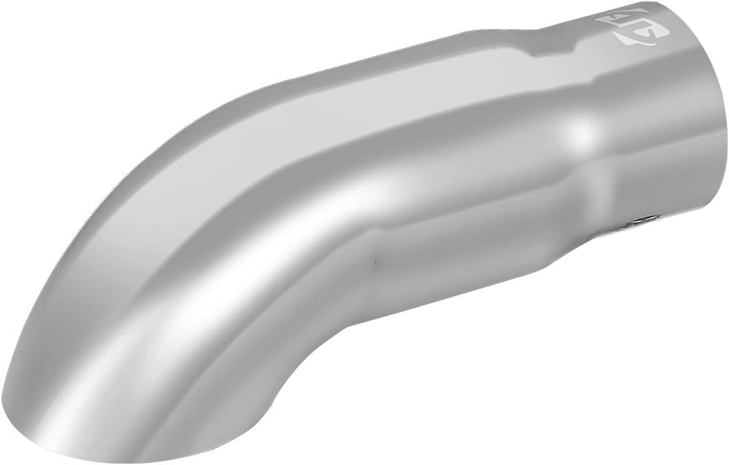 TriTrust Exhaust Tip, 2.5-3 inch inlet adjustable,Fit 2.5''/2.75''/3'' Outer diameter Tailpipe, 3.5'' Outlet 9'' Long Muffler Tip, Chrome Stainless Steel Tail Tip
