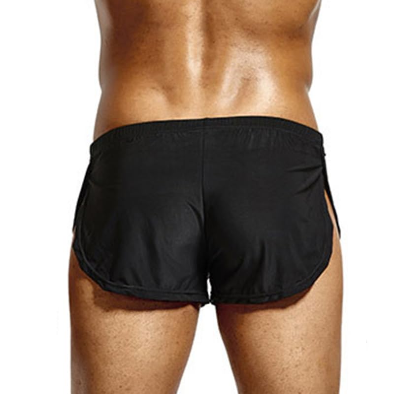 Men's Boxer Underwear, Men's Athletic Briefs,Sexy Split Side Boxer Shorts Briefs2