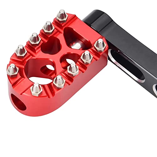 Cheville de levier Sresk rouge pour vos road trips en Harley