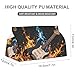 Tissue Box Cover, Electric Guitar Music Tissue Box Holder, PU Stylish Decorative Holder with Snap Closure, Easy Refill & Durable Design for Home, Car & Office, All Occasions
