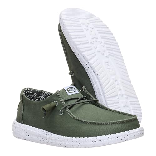 Image of HEYDUDE Women's Wendy Stretch Canvas Slip On Shoes | Easy On Loafer