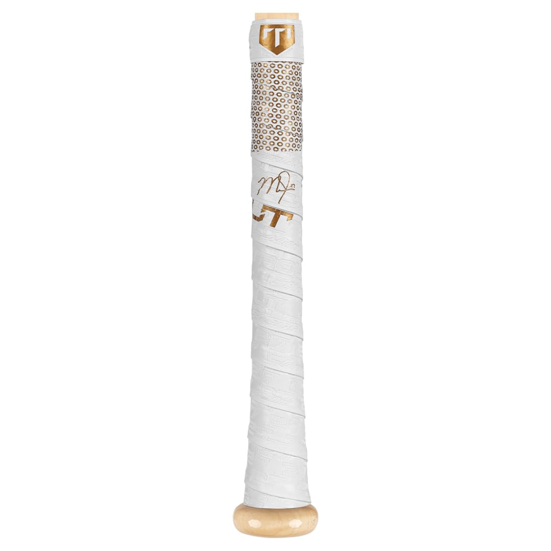 Lizard Skins DSP Ultra Mike Trout Baseball Bat Grip - 0.5mm 1.1mm – Next-Gen Durasoft Polymer Signature Series Bat Tape (Diamond, 0.5mm)
