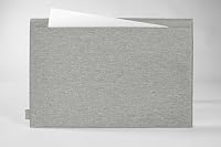 SIGEL Laptop Hülle 15,6 Zoll Slim Sleeve RPET Filz hellgrau – Ansicht 2