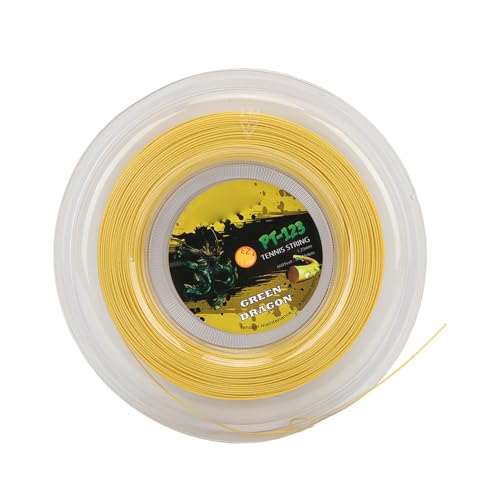Corde de tennis en polyester de 200m et fil rigide 1.25mm pour raquette amateur