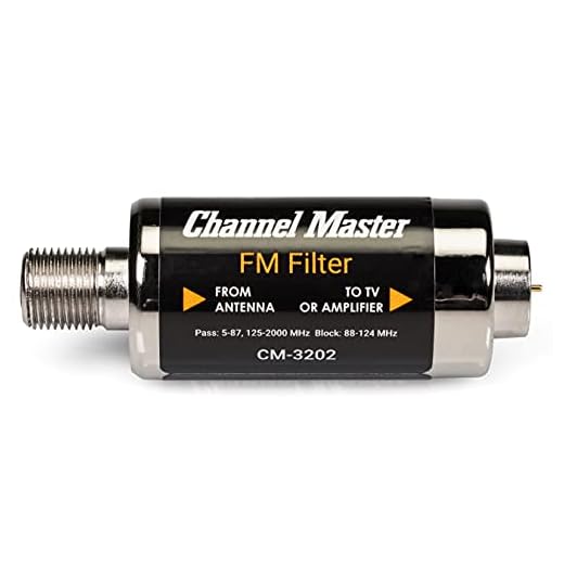 Channel Master CM-3202 FM Filter Improves TV Antenna Signals