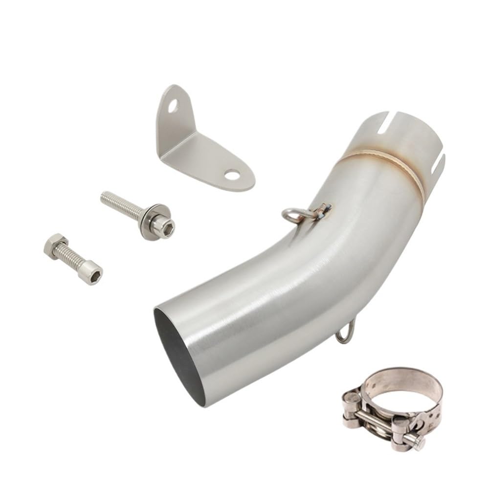 Deflectores Calor Escape Para S&uzuki G&sxS1000 G&sxS1000F 2015-2021 Tubo De Enlace Modificado De Escape De Motocicleta Silenciador De 51mm