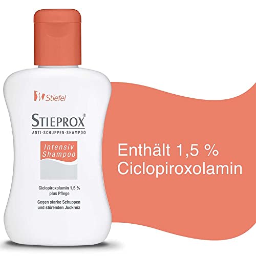 Stieprox Intensiv Shampoo, Ciclopiroxolamin 1,5 % plus Pflege, 100 ml, gegen starke Schuppen und störenden Juckreiz