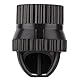 Aquarium Wave Maker, 360 Grad automatisch rotierender Wasserflussbeschleuniger, Aquarium Circulation Flow Maker Nachahmung des natürlichen Wasserflusses für das Marine Reef Aquarium(25mm)