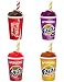 Lip Smacker Coke & Fanta Cup Lip Balm Collection, Set of 4 Flavored Lip Balms