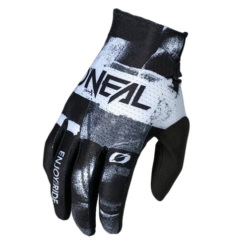 Guantes O'NEAL Matrix negro y blanco talla 9 equipamiento de protección textil para motoristas