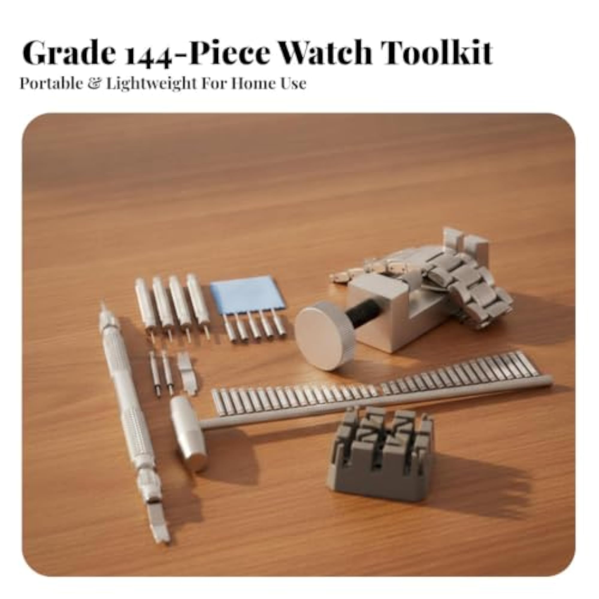 Sturdy Timepiece Band Adjustment Tool Kit