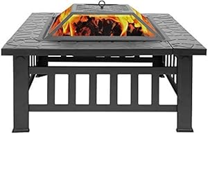 GartenkaminPro LL30676 3-in-1 Outdoor-Kamin Set