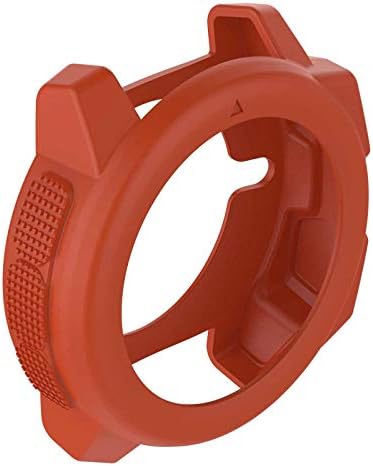 LICHIFIT Soft Silicone Protector Case Cover Shell Protected Case Protective Frame Skin for Garmin Instinct Smart Watch