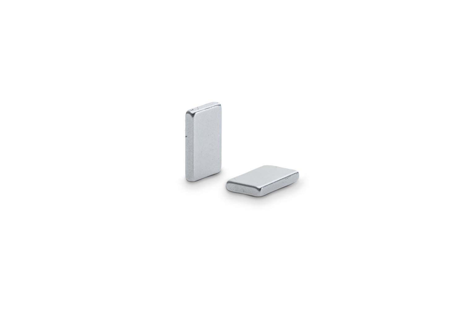 ITALFITMAGNETI | 60 pezzi - Blocchetti Magnetici Neodimio Forza 3,30 Kg - Lunghezza 20 mm x Larghezza 10 mm x Spessore 3 mmmm Set 60pz