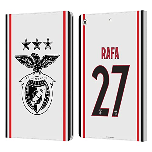 Coque iPad 10.2 Benfica Rafa Silva en cuir premium pour supporter
