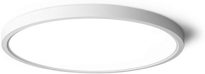 TALOYA 10 Inch LED Flush Mount Ceiling Light Fixture White, 5-in-1 CCT Selectable (3000K/3500K/4000K/5000K/6500K), 20W 0.94inch Thickness Ultra-Slim Surface Mounted Lighting Fixture for Basement