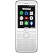 Produktbild Nokia 8000 4G Dual-SIM Mobiltelefon in edlem Look (2.8" QVGA Display, 4G Technologie, 4 GB Speicher (bis zu 128 GB via microSD), Bluetooth, 2 MP Kamera, FM Radio & MP3-Player) weiß