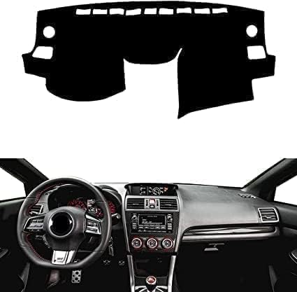 DdaiXQ Car Dashboard Mat For Subaru WRX 2015-2021, Anti Slip Anti Glare Dustproof Dashboard Cover Pad Protector Dash Cover Sunshade Dashmat