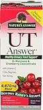 Natures Answer UT Answer D Mannose Cranberry, 90 Capsule Count 2 pack | Promotes Urinary Tract Support | Healthy Bladder Function | Natural Detoxifier