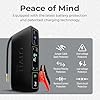 HALO Bolt Air 58830 Portable Car Battery Jump Starter | 100 PSI Air Compressor, 58.8Wh USB Power Bank, Emergency Floodlight & Charger, Jumps Cars SUVs & Trucks, Inflates Tires, TSA Approved — Black #4