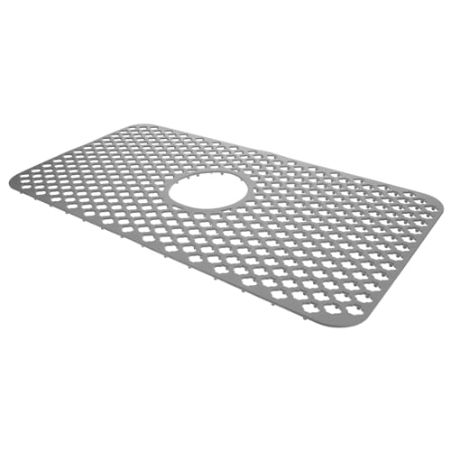 Alfombrilla escurreplatos antiarañazos de silicona duradera para proteger el fregadero 2