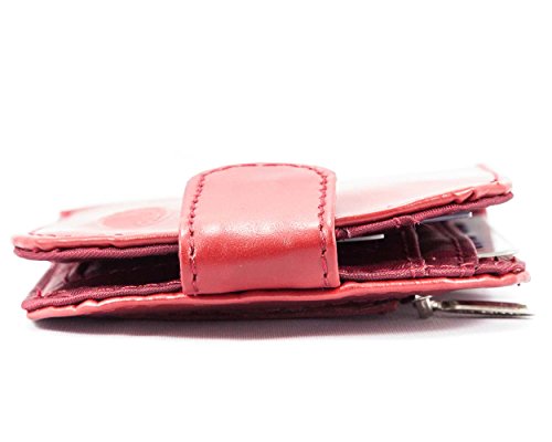 Big Skinny Women's Taxicat Leather Bi-Fold Slim Wallet, Holds Up to 25 Cards4