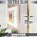 RICOO F0244 TV Wandhalterung Fernseher Halterung 40-75 Zoll TV Halterung Flach Slim bis 60 kg VESA 200x200 bis VESA 400x400 Wandhalterung Fernseher Wand Fernsehhalterung auch 43 55 60 65 Zoll