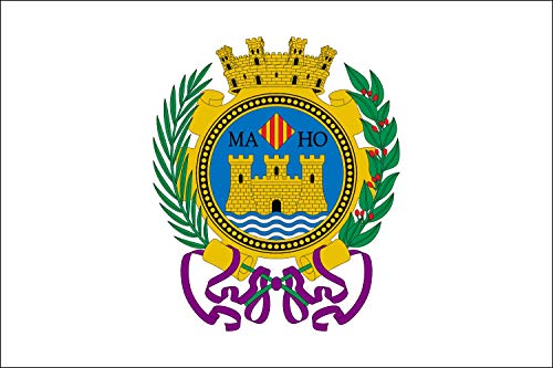 Drapeau Mahón Islas Baleares grand format pour mât extérieur - 2