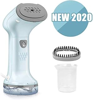 Travel Garment Steamer for Clothes, Manvi Portable Handheld Fabric Steamer Iron with Pump