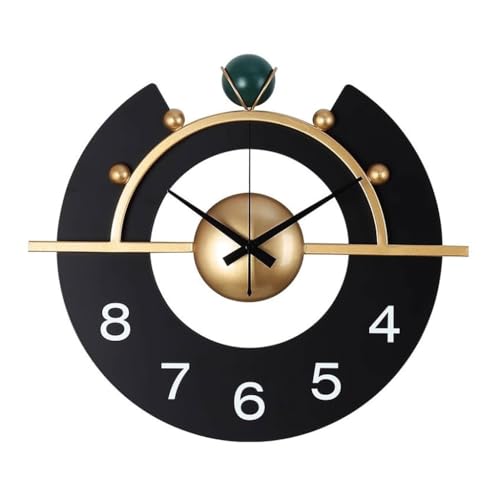 Horloge de luxe légère XJBTBA au design moderne et créatif pour un salon élégant