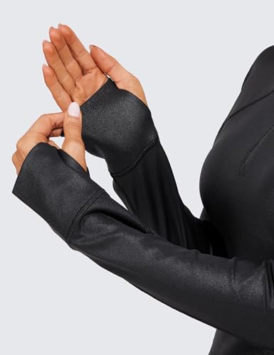 Image of CRZ YOGA Butterluxe Half Zip Crop Top