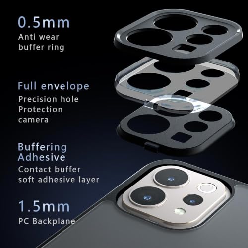 Image of Matte PC+TPU Phone Case for Realme P4 Power 5G, Black