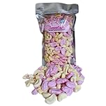 Original Shrimps And Banana Sweets - Foam Banana and Shrimps Sweets - 500g Bulk Pouch - 500g - Assorted Sweet Pick and Mix for Parties, Gifts, and Sharing By Sweetish
