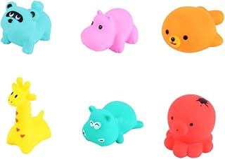 Toyvian 6 Peças Brinquedos De Banho Para Bebês Brinquedos De Banho Para Crianças Brinquedos De Banho Para Bebês Brinquedos Educativos Para Crianças Brinquedos Para Crianças Brinquedos De