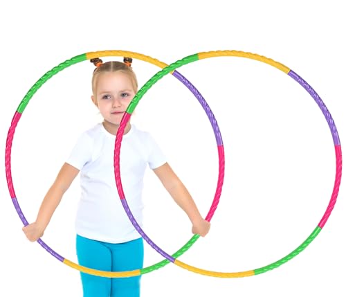 UQTUKO Hula Hoop Niños 8 Secciones Desmontables