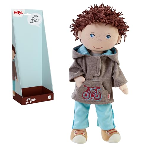Poupée en tissu Lian HABA de 30 cm pour bébés dès 18 mois