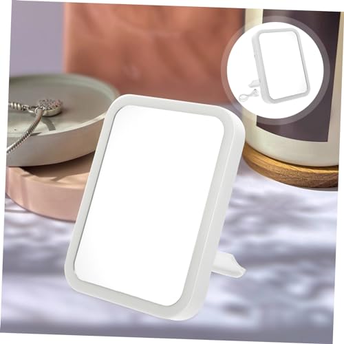 Beaupretty Espejo de Maquillaje LED Portátil con Carga USB miniatura 3