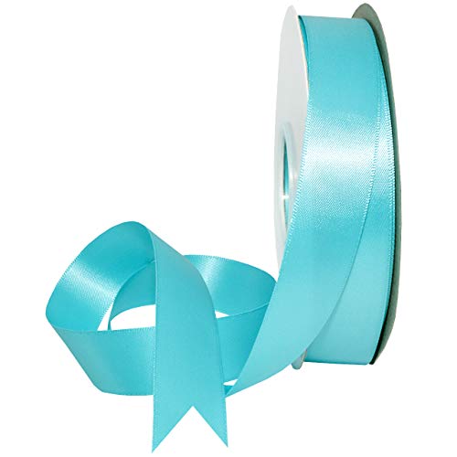 Image of Morex Ribbon 08822 /50-317 Ribbon, 7 /8 inch x 50 Yd, Misty Turquoise