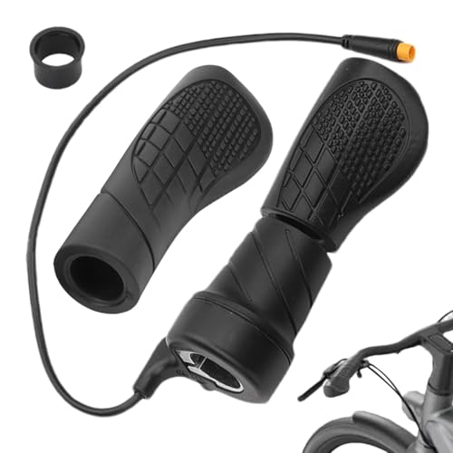 Accélérateur pour Ebikee – 20 x poignée droite demi-torsion | Pièce modifiée d'accélérateurs étanches, utilisation pour VTT, vélos adaptés pour 12 V 24 V 36 V 48 V 72 V Con