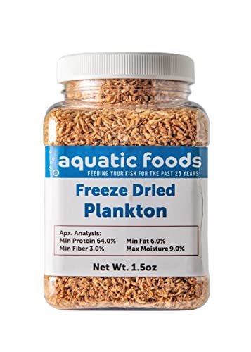 Plants N Fins Supreme Color Enhancing Fish Food with Astaxanthin (8 oz, Small Pellet - 2mm)