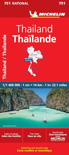 Carte NATIONAL Tha&iuml;lande