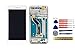 Yixi Pantalla Completa para Huawei P8 Lite 2017 PRA-LA1/LX1/LX3 Pantalla LCD Pantalla con Marco Táctil Blanco Repuesto de Pantalla Recambio