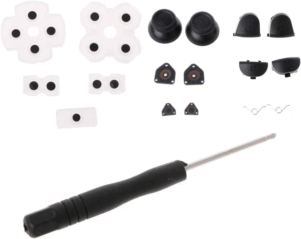 1 Set Trigger Button Spring Joystick Stick Conductive Rubber For Controller