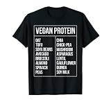 List Vegan Protein Sources Vegan Vegetarian Animal Welcome T-Shirt