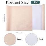 CRASPIRE Bisque Linen Book Cloth Fabric Surface Paper Backed 35 x 17 Inch Bookcover for Books Binding Notebook Album Scrapbooking Archival DIY Covering Protector Bookcloth Bookbinding Supplies