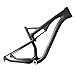 Carbon 29er Full Suspension Mountain Bike Frame 15.5/17.5/19/21 inch BSA Rear Spacing 12x142mm