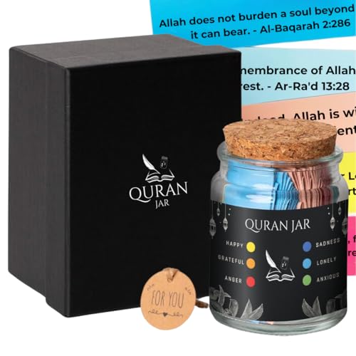 Quran-Verse-Jar-Spiritual-Comfort-Read-For-Emotions-and-Feelings-Islamic-Gifts-for-Women-Men-Mom-Dad-FriendQuran-EnglishDecor-Ramadan-Eid-GiftQuran-Affirmation-verses-Hope-Prayer-Jar